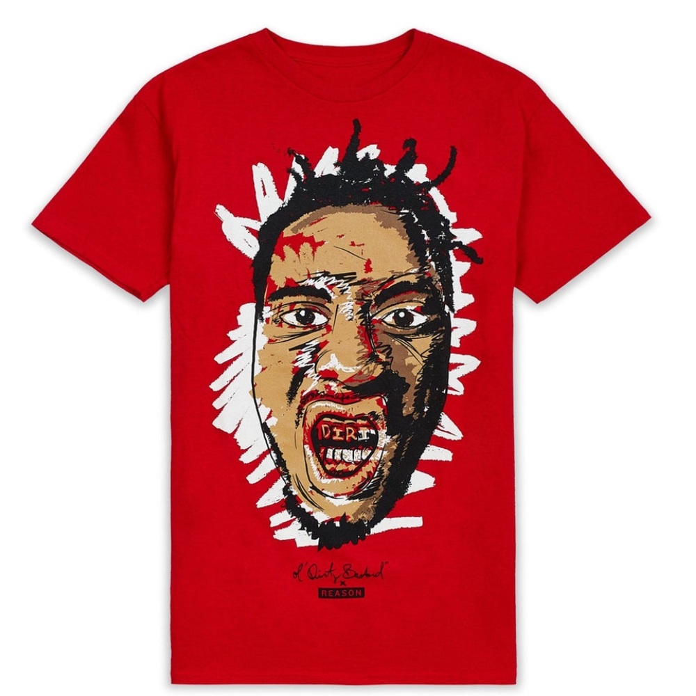 Red ODB Short Sleeve Portrait Tee - Medium